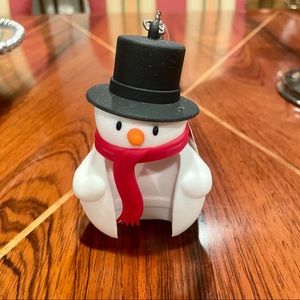 NWT Bath & Body Works Snowman "Jack"  Pocketbac & reusable tote Holder